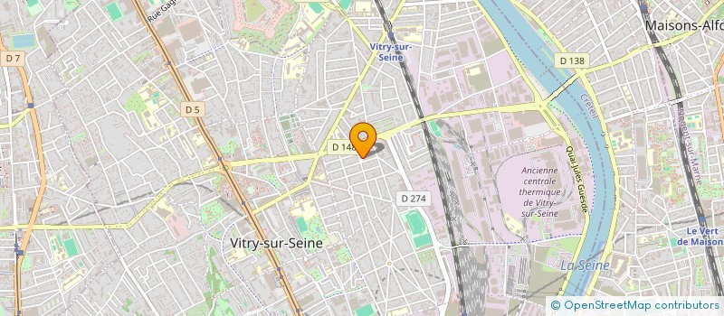 localisation de l'entreprise NIMOU  VITRY-SUR-SEINE