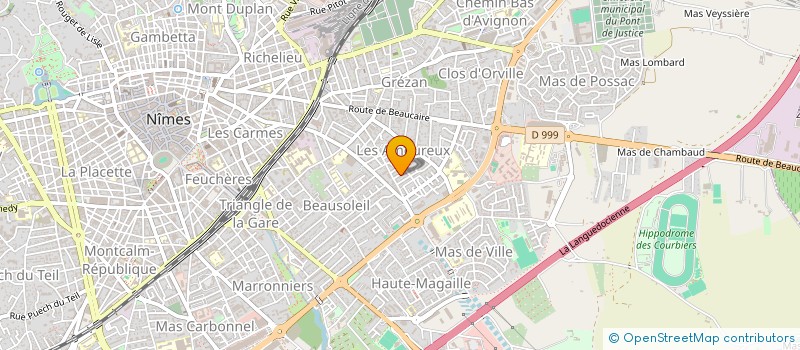 localisation de l'entreprise NIMPORO  NIMES