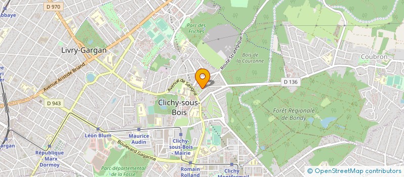 localisation de l'entreprise NIMRA à CLICHY-SOUS-BOIS