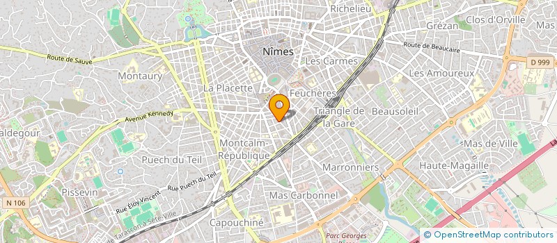 localisation de l'entreprise NIMTEX à NIMES