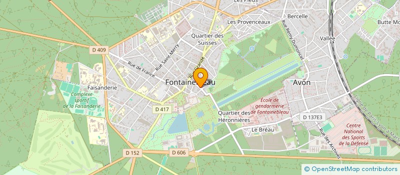 localisation de l'entreprise NIMUE PUBLISHING à FONTAINEBLEAU