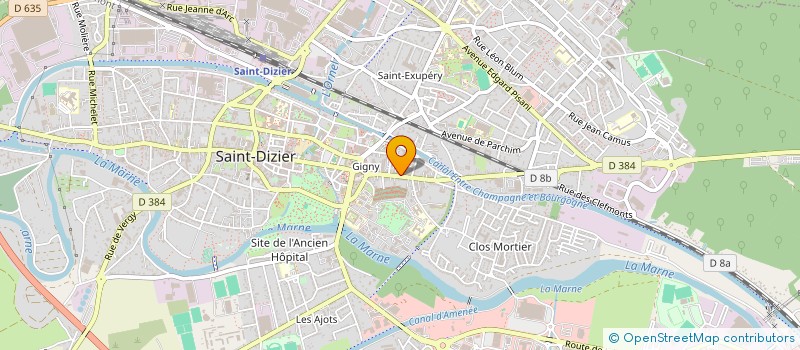 localisation de l'entreprise NIN ET SAM à SAINT-DIZIER