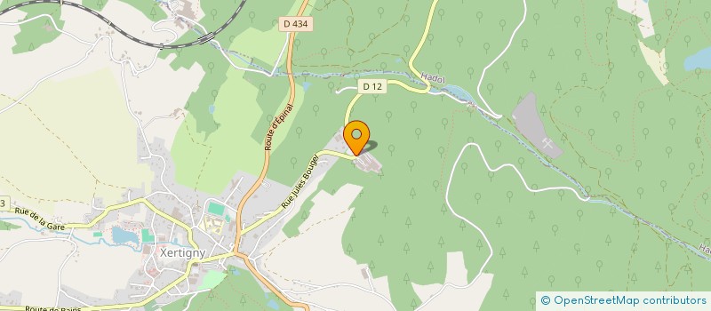 localisation de l'entreprise NIN-IA  XERTIGNY