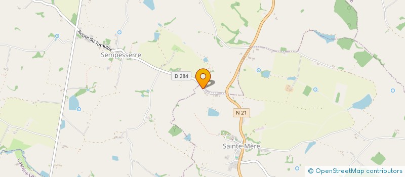 localisation de l'entreprise NIN IMMO  SAINTE-MERE