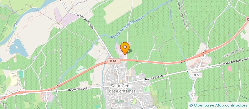 localisation de l'entreprise NIN'S PARC  SAINT-GENIS-DES-FONTAINES