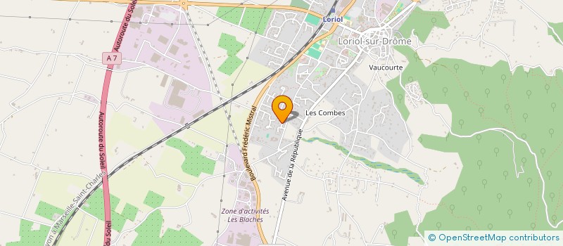 localisation de l'entreprise NIN. VAL DE DROME  LORIOL SUR DROME