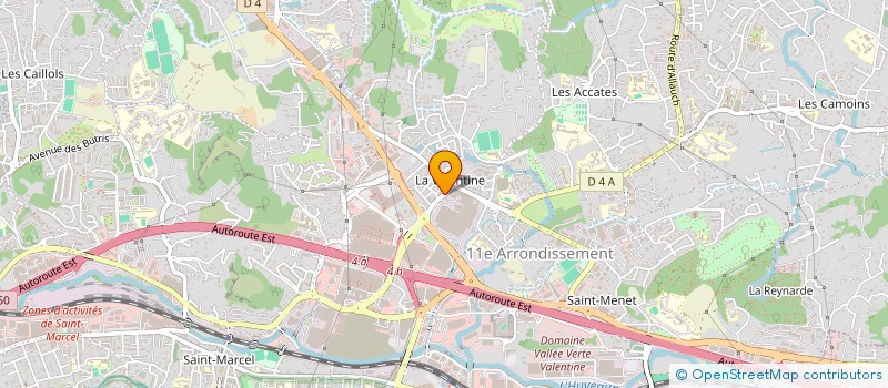 localisation de l'entreprise NINA 20 à MARSEILLE