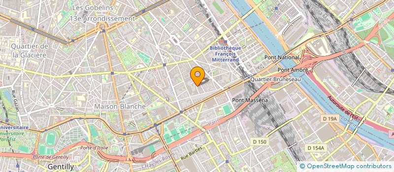 localisation de l'entreprise NINA à PARIS