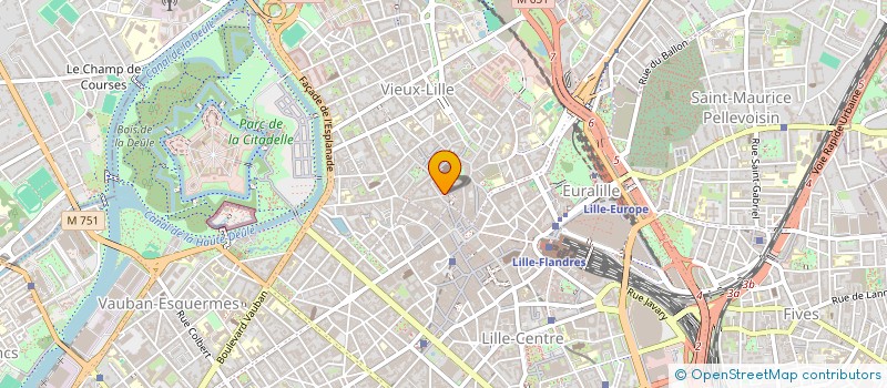 localisation de l'entreprise NINA à LILLE