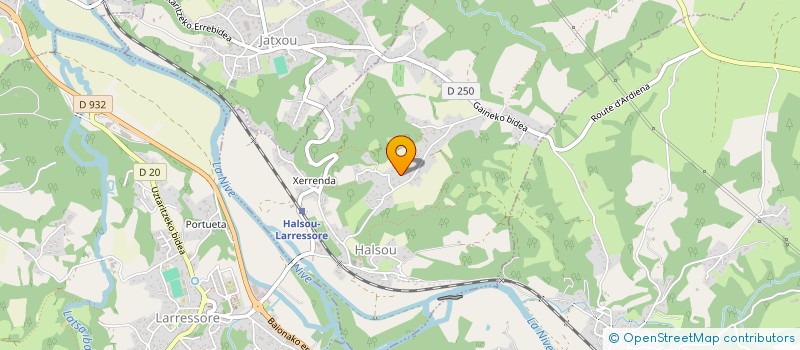 localisation de l'entreprise NINA  USTARITZ