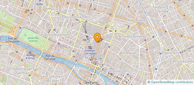 localisation de l'entreprise NINA  PARIS