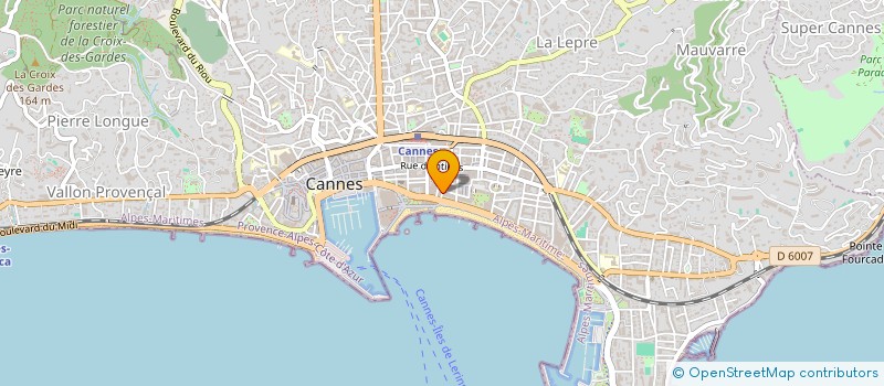 localisation de l'entreprise NINA à CANNES