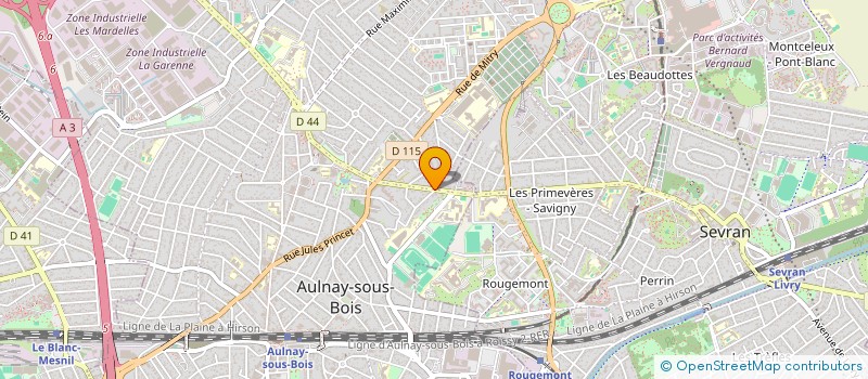 localisation de l'entreprise NINA à AULNAY-SOUS-BOIS