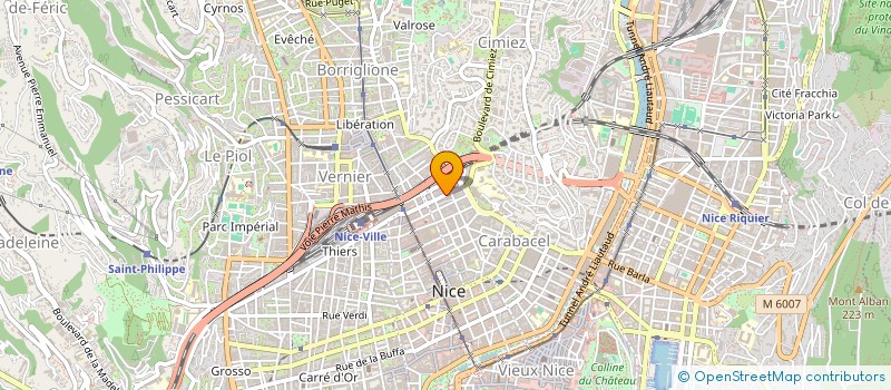 localisation de l'entreprise NINA à NICE