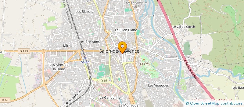 localisation de l'entreprise NINA à SALON-DE-PROVENCE