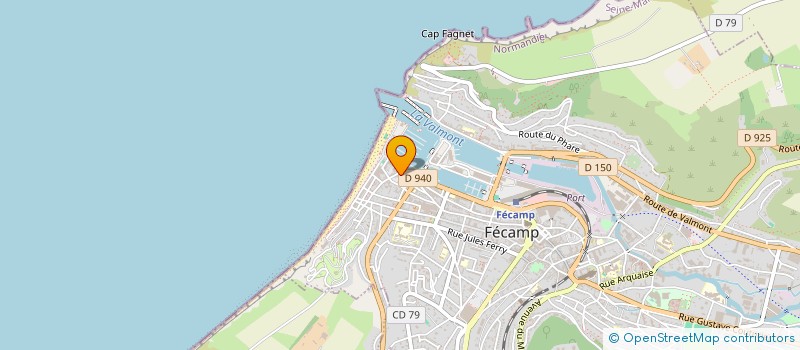 localisation de l'entreprise NINA  FECAMP