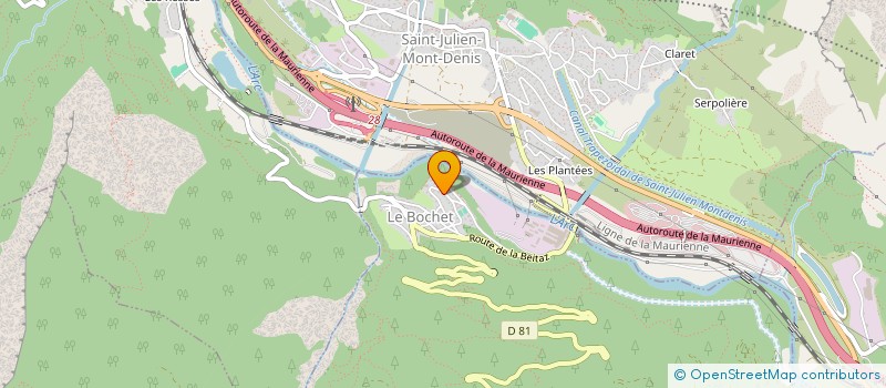 localisation de l'entreprise NINA  MONTRICHER-ALBANNE