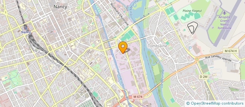 localisation de l'entreprise NINA  NANCY