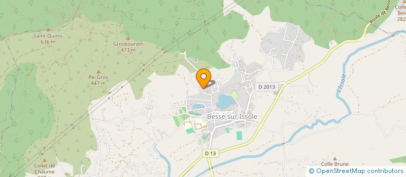 localisation de l'entreprise NINA  BESSE-SUR-ISSOLE