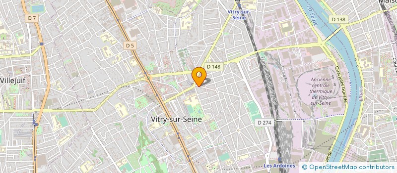 localisation de l'entreprise NINA BEAUTE à VITRY-SUR-SEINE