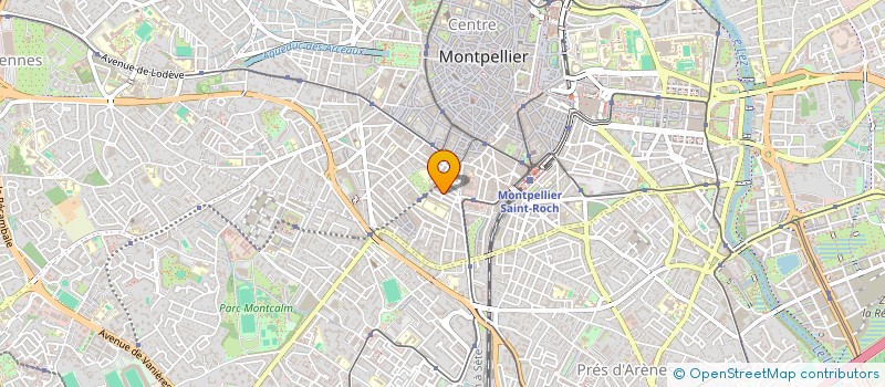 localisation de l'entreprise NINA BEAUTY  MONTPELLIER