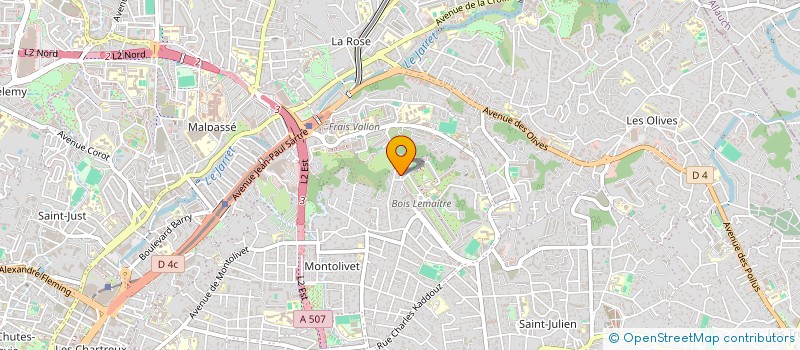 localisation de l'entreprise NINA CONSTRUCTIONS  MARSEILLE