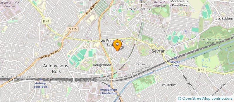localisation de l'entreprise NINA CREATION ET DISTRIBUTION à SEVRAN
