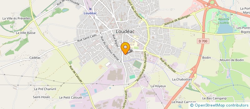 localisation de l'entreprise NINA DIAGNOSTICS à LOUDEAC