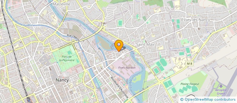 localisation de l'entreprise NINA HORIZON  NANCY