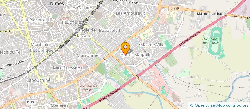 localisation de l'entreprise NINA JESS  NIMES