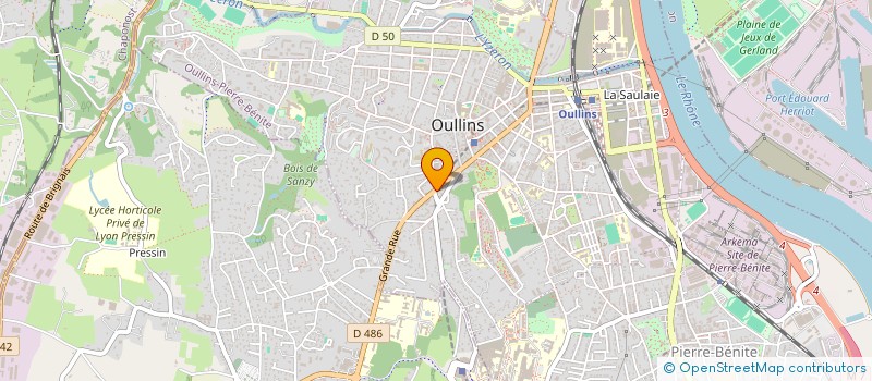 localisation de l'entreprise NINA LOJO  OULLINS-PIERRE-BENITE