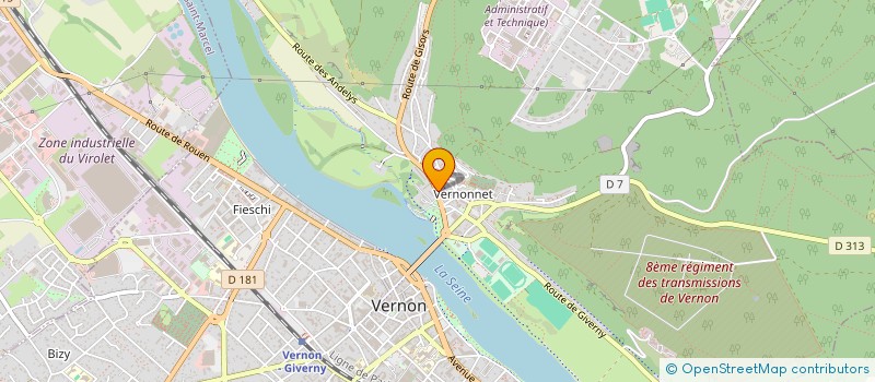 localisation de l'entreprise NINA NEGOCE à VERNON