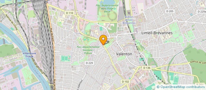 localisation de l'entreprise NINA ONGLES à VALENTON