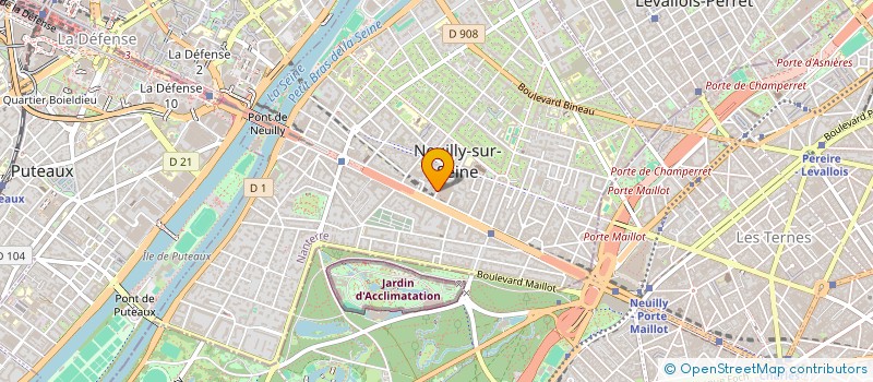 localisation de l'entreprise NINA RETOUCHES à NEUILLY-SUR-SEINE