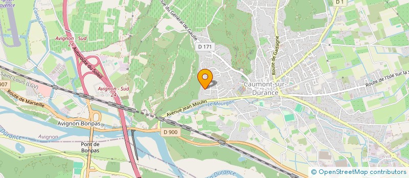 localisation de l'entreprise NINA ROSE  CAUMONT-SUR-DURANCE