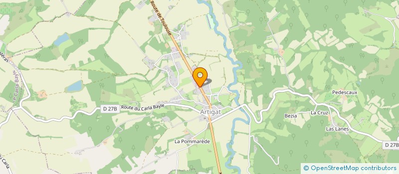 localisation de l'entreprise NINADIS à LE FOSSAT