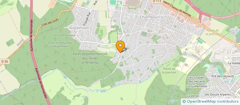 localisation de l'entreprise NINAJU  CHAMBOURCY