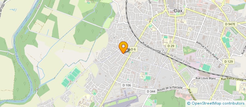 localisation de l'entreprise NINALMA  DAX