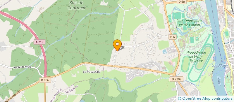 localisation de l'entreprise NINAMABA3  BELLERIVE-SUR-ALLIER