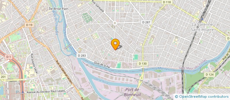localisation de l'entreprise NINANESS à LEVALLOIS-PERRET
