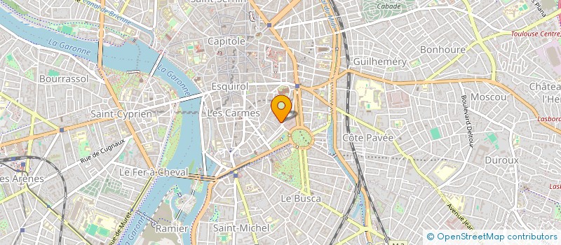 localisation de l'entreprise NINAU 1 à TOULOUSE