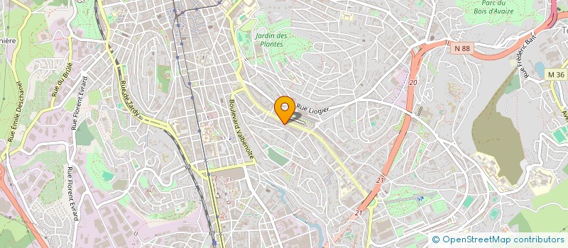 localisation de l'entreprise NINAUXAE  SAINT-ETIENNE