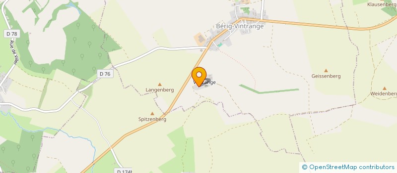 localisation de l'entreprise NINAVIRGINIE  BERIG-VINTRANGE