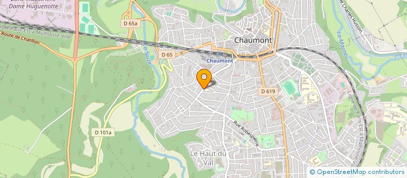 localisation de l'entreprise NINAXELLE à CHAUMONT