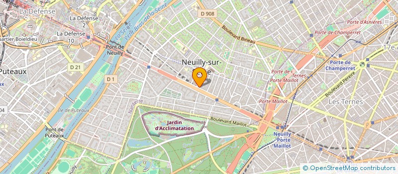 localisation de l'entreprise NINDO GROUP à NEUILLY-SUR-SEINE