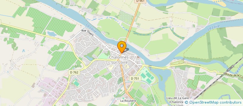 localisation de l'entreprise NINE à CHALONNES-SUR-LOIRE