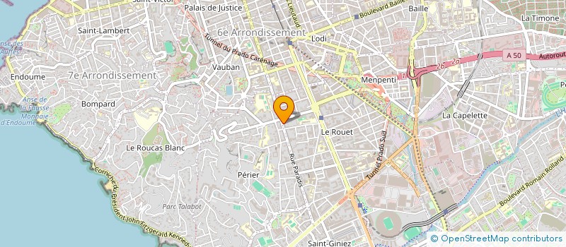 localisation de l'entreprise NINE à MARSEILLE