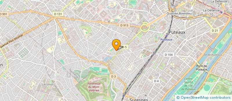 localisation de l'entreprise NINE  NANTERRE