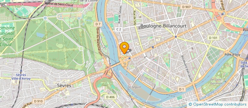 localisation de l'entreprise NINE/PIERRE à BOULOGNE-BILLANCOURT