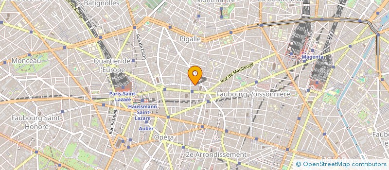 localisation de l'entreprise NINE PM  PARIS